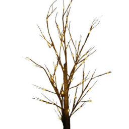 Samuel Alexander 2.4M (8Ft) Light Up Christmas Birch Tree With 136 Warm White Leds - thumbnail 8