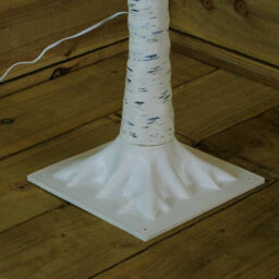 Samuel Alexander 2.4M (8Ft) Light Up Christmas Birch Tree With 136 Warm White Leds - thumbnail 2