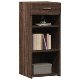 Berkfield Sideboard Brown Oak 40X42.5X93 Cm Engineered Wood - thumbnail 3
