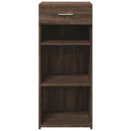 Berkfield Sideboard Brown Oak 40X42.5X93 Cm Engineered Wood - thumbnail 4