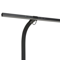 Beliani Clamp-On Desk Led Lamp Black Aluminium 68Cm Reach Dimmable Sensor. - thumbnail 5