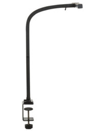 Beliani Clamp-On Desk Led Lamp Black Aluminium 68Cm Reach Dimmable Sensor. - thumbnail 3