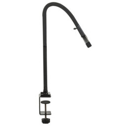 Beliani Clamp-On Desk Led Lamp Black Aluminium 68Cm Reach Dimmable Sensor. - thumbnail 2