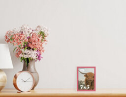7X5 Pink Picture Frame (12.7 X 17.8Cm) Poster, Photo, Artwork, Gallery Wall Or Print - thumbnail 2