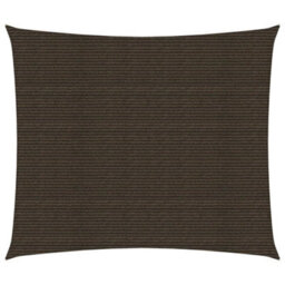 Berkfield Sunshade Sail 160 G/m2 Brown 2.5X3 M Hdpe - thumbnail 1