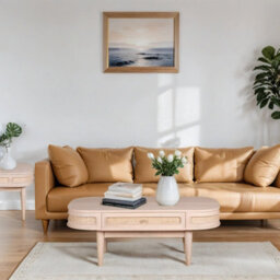 Buttercup Farm Valencia 1 Drawer Coffee Table - Cane & Mango Wood - L55 X W115 X H45 Cm - thumbnail 6