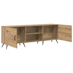 Berkfield Tv Cabinet Artisan Oak 150 X 30 X 50 Cm Engineered Wood - thumbnail 5