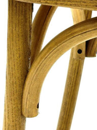Light Rustic Cross Back Wooden Chairs, Rustic Wooden Dining Chairs, Wedding Chair Be Furniture - thumbnail 8