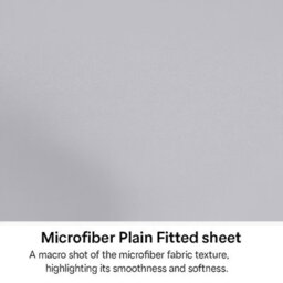Bedlooms King Fitted Sheet 30Cm Extra Deep-Brushed Microfiber Deep Pocket Elasticated Fitted Bed Sheets Silver, 152X200Cm - thumbnail 7