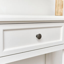 Melody Maison Ivory Half Moon Table - Daventry Ivory Range - thumbnail 5