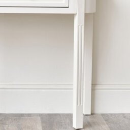 Melody Maison Ivory Half Moon Table - Daventry Ivory Range - thumbnail 6