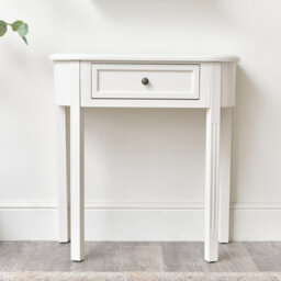 Melody Maison Ivory Half Moon Table - Daventry Ivory Range - thumbnail 7