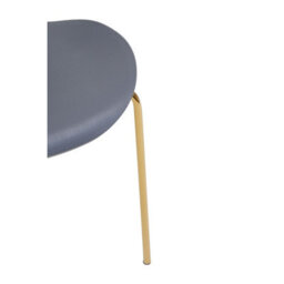 Orsina Elegant Design Dining Chair With Grey Seat, Comfortable Breakfast Room Chair, Versatile Outdoor Chair - thumbnail 7