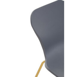 Orsina Elegant Design Dining Chair With Grey Seat, Comfortable Breakfast Room Chair, Versatile Outdoor Chair - thumbnail 9