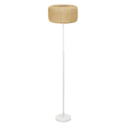 Osram Decor Paper Bale Floor Lamp E27 Beige Boho Style Standing Light - thumbnail 2