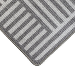 Jvl Fiora Machine Washable Door Mat & Runner Rug Skyline Strata - thumbnail 4