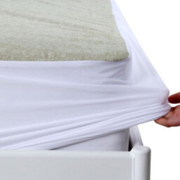 Lancashire Textiles Copper Infused Bamboo Terry Waterproof Mattress Protector - Super King - thumbnail 4