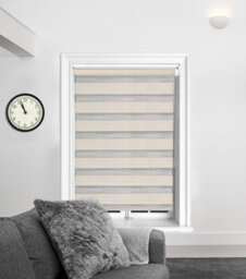 Lister Cartwright Day And Night/zebra Blinds, Premium Quality Double Roller, Vision Blinds(Cream, 180 X 165 Cm) - thumbnail 2