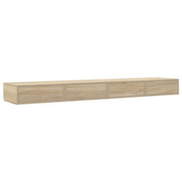 Berkfield Bed Drawers Sonoma Oak 200X36,5X16,5 Cm Engineered Wood - thumbnail 8