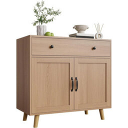 Buffet Sideboard Cabinet W Drawer Storage Coffee Bar Kitchen Table - thumbnail 1
