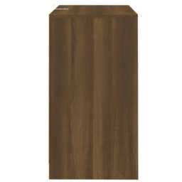 Berkfield Sideboard Brown Oak 70X41X75 Cm Engineered Wood - thumbnail 4