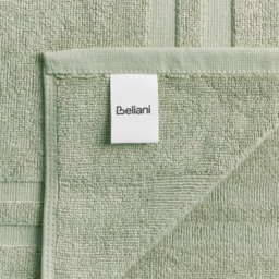 Beliani Set Of 11 Towels Atai Cotton Light Green - thumbnail 5
