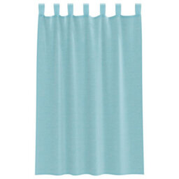 Berkfield Voile Curtains With Loops 2 Pcs Turquoise 140X175 Cm - thumbnail 4