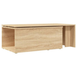 Berkfield Coffee Table Sonoma Oak 150X50X35 Cm Engineered Wood - thumbnail 8