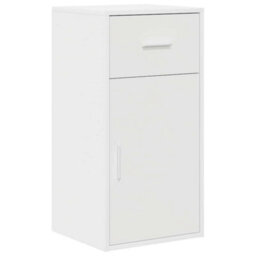 Berkfield Modern Corner Desk White 102X88X75 Cm Engineered Wood - thumbnail 6