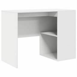 Berkfield Modern Corner Desk White 102X88X75 Cm Engineered Wood - thumbnail 5