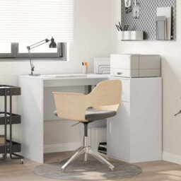 Berkfield Modern Corner Desk White 102X88X75 Cm Engineered Wood - thumbnail 2