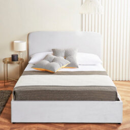 Home Treats Velvet Ottoman Bed Frame Small Double Storage Bed With Hybrid Mattress - thumbnail 4