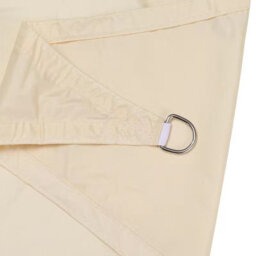 White 2X2X2M Triangular Oxford Shade Sail Uv Resistant - thumbnail 2