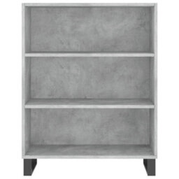 Berkfield Highboard Concrete Grey 69.5X34X180 Cm Engineered Wood - thumbnail 8