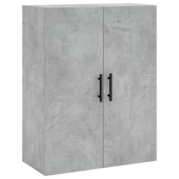 Berkfield Highboard Concrete Grey 69.5X34X180 Cm Engineered Wood - thumbnail 5