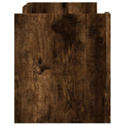 Berkfield Tv Cabinet Smoked Oak 80X35X40 Cm Engineered Wood - thumbnail 4