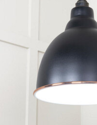 From the Anvil White Gloss Brindley Pendant In Elan Black - thumbnail 6