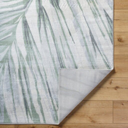Livabliss Roma-Modern Green Grey Ivory Living Dining Bedroom Rug 200 X 275 Cm Easy Care, Non Shedding - thumbnail 4