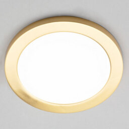 Litecraft Brass Magnetic Bezel For 18W Darly Bathroom Flush Ceiling Light - thumbnail 3