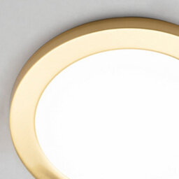 Litecraft Brass Magnetic Bezel For 18W Darly Bathroom Flush Ceiling Light - thumbnail 4