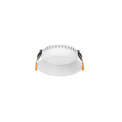 Luminosa Lighting Luminosa Jet 120mm Led Recessed Downlight White, Ip54 8.5W 3000K 703Lm - image 1