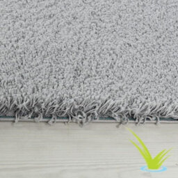 Wadan Modern Shaggy Rug 5Cm Thick Soft Pile, Nonslip Washable Area Rug, Soft Touch Carpet, Silver, 60 X 110Cm - thumbnail 5