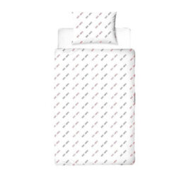 Liverpool Fc Youll Never Walk Alone Reversible Duvet Set Red/white (Single) - thumbnail 2