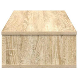 Berkfield Durable Wall Shelf With Drawers Sonoma Oak 80X31X17 Cm Engineered Wood - thumbnail 5