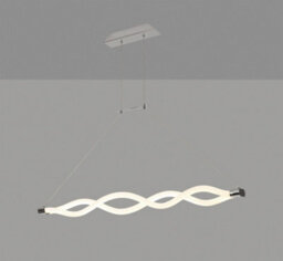 Luminosa Lighting Luminosa Sahara Ceiling Pendant, 40W Led, 3000K, 3000Lm, Ip20, Chrome - thumbnail 3