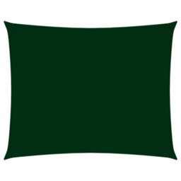 Berkfield Sunshade Sail Oxford Fabric Rectangular 4X5 M Dark Green