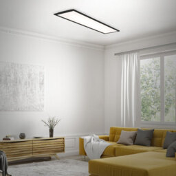 Briloner Black Led Panel Slim Ceiling Light 100Cm Cct Dimmable Remote Control Adjustable Light Memory Function - thumbnail 7