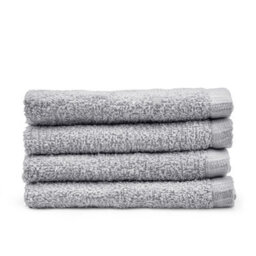 Catherine Lansfield Quick Dry Plain 30X30 Cm Face Cloth 4 Pack Grey - thumbnail 3