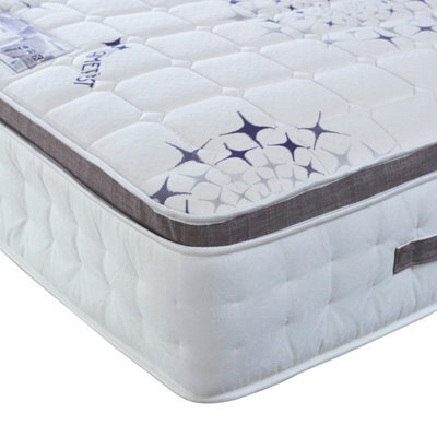 Bedmaster Ametist Crystal 2500 Pocket Sprung Pillow Top Mattress Small Double