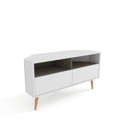 Decorotika Aura Tv Unit For Tvs Up To 55 Inch  Galaxy White - thumbnail 6